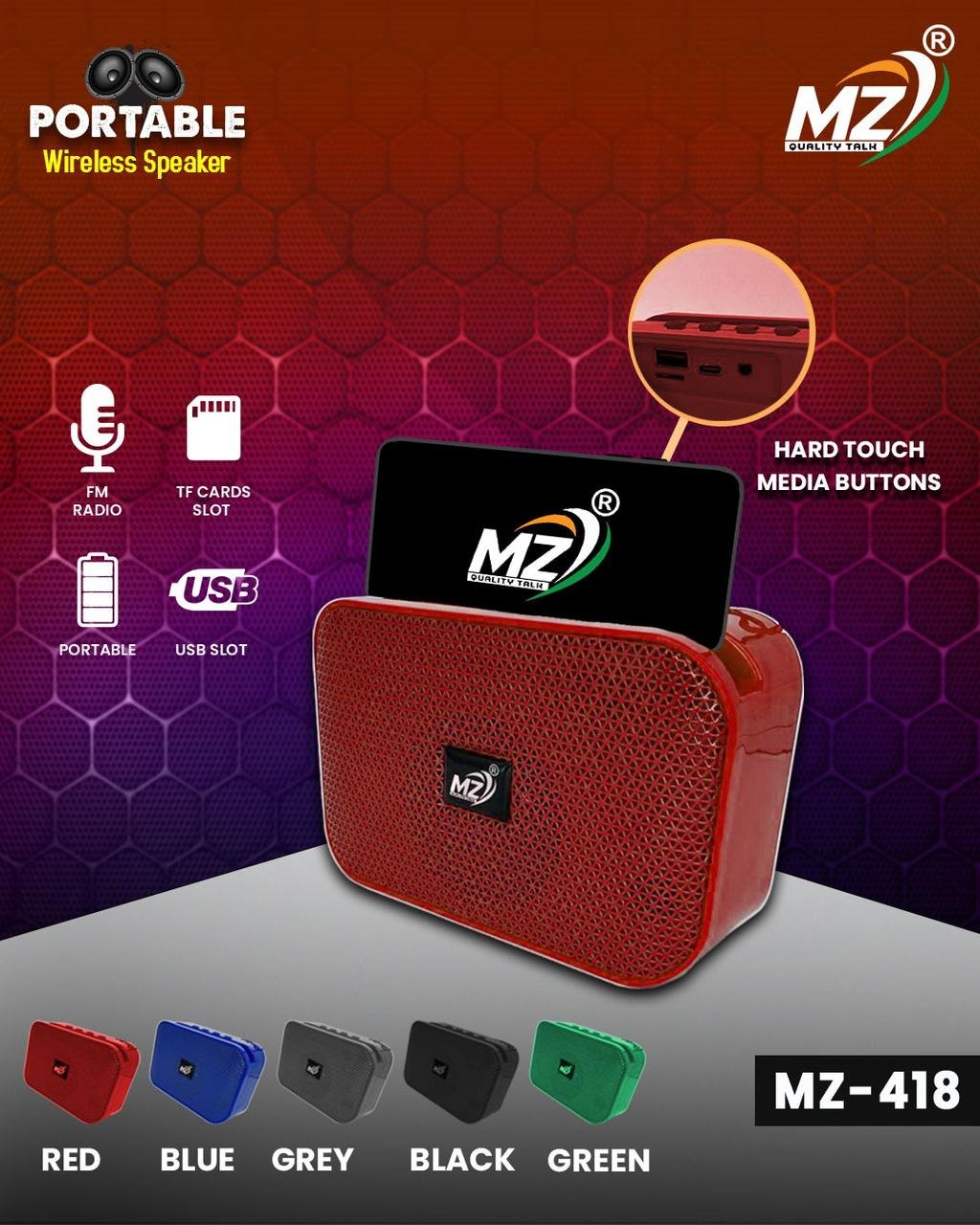 MZ M-418 SPEAKER